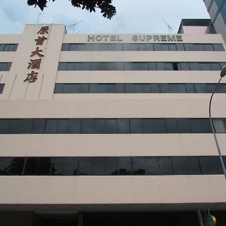 Hotel Supreme Singapur Exterior foto